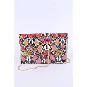Multi Color Python Printed Convertible Envelope