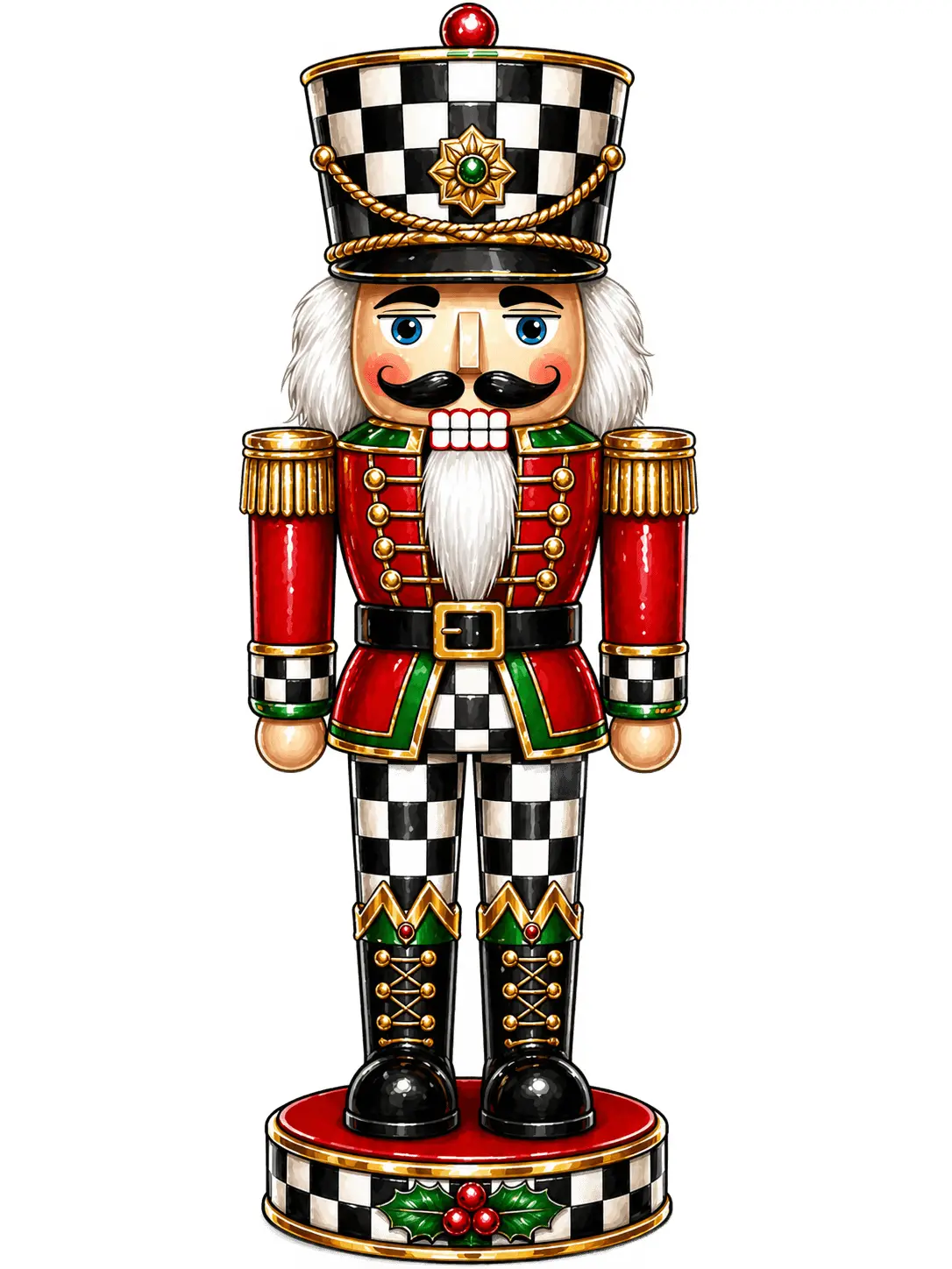 Traditional Nutcracker Sign, , MF-W-0023-DH-32, 32" Door Hanger