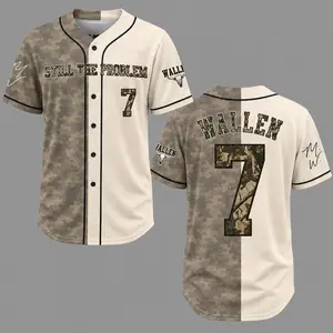 2026 Wallen Still The Problem Tour Baseball Jersey - Country Music Fan Merch