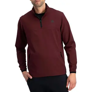 Mens Windbreaker Jackets - Zippered Golf Wind Breaker Jacket - Vented, Dry Fit