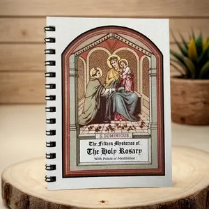 Pocket-Sized Rosary Meditation Book, Catholic Rosary Booklet, Prayers for Saving My Life, Catholic Scripture Rosary Prayer Book, Faith Connection, Daily Prayers, Daily Devotional Journal