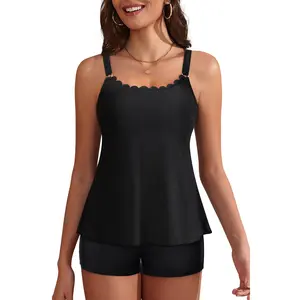 Aqua Eve Women Tankini with Shorts - Two Piece Swimsuit Tummy Control Bathing Suit Flowy Swimwear 2026  SwimWeek  summervibes