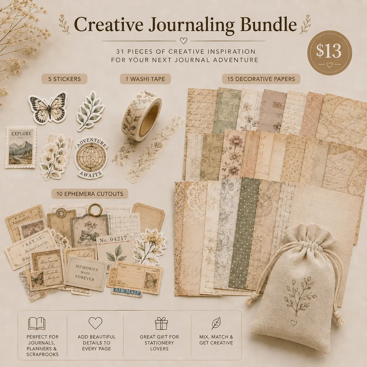 Creative Journaling Bundle