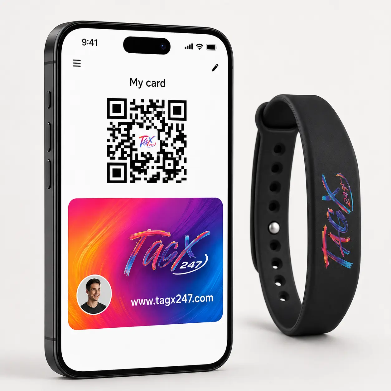 TagX247 NFC Smart Band