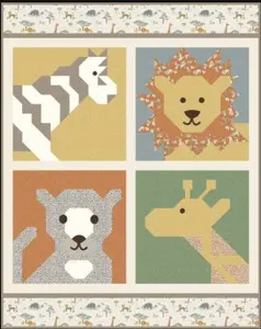 Leo & Savannah Safari on the Savannah Quilt Kit