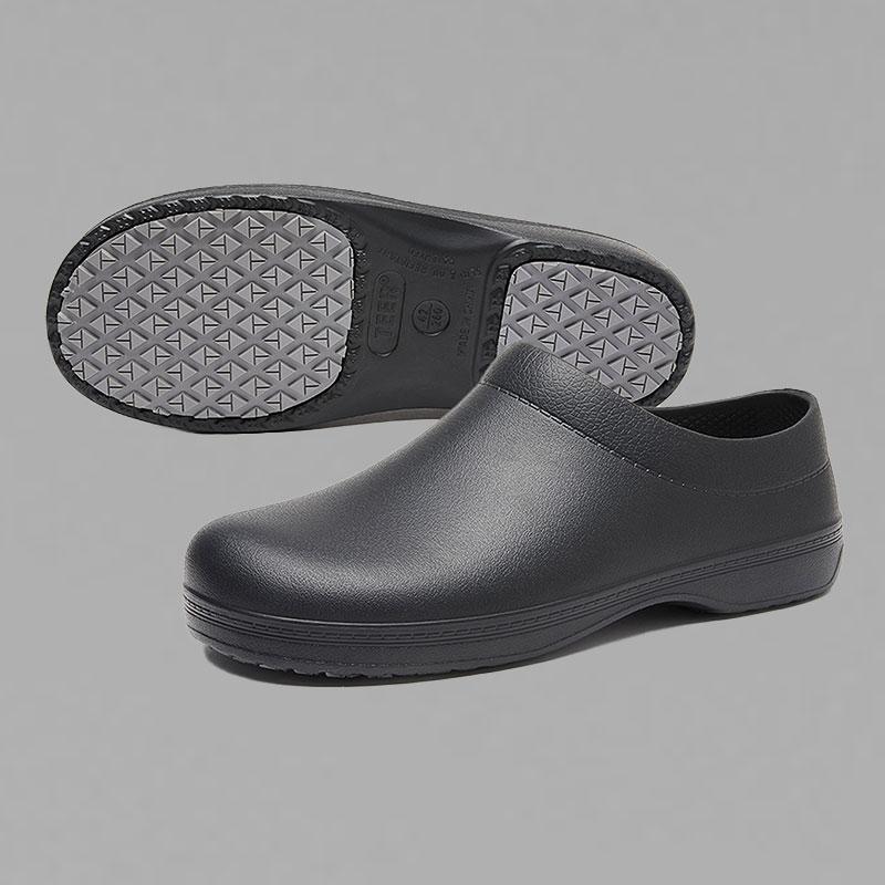 TEER Unisex work shoes，all-season daily wear，Solid color, non-slip，Waterproof and oil stain，EVAvamp Easy to maintain