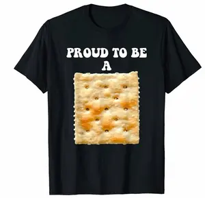 "Be Proud to Be the Nutcracker" Fun Holiday T-Shirt - Humorous Christmas Party Outfit T-Shirt, High-Quality 100% Cotton Satirical Pun Top, Playful Holiday Nutcracker Style Shirt, Unique Holiday Gift, Suitable for Both Men and Women