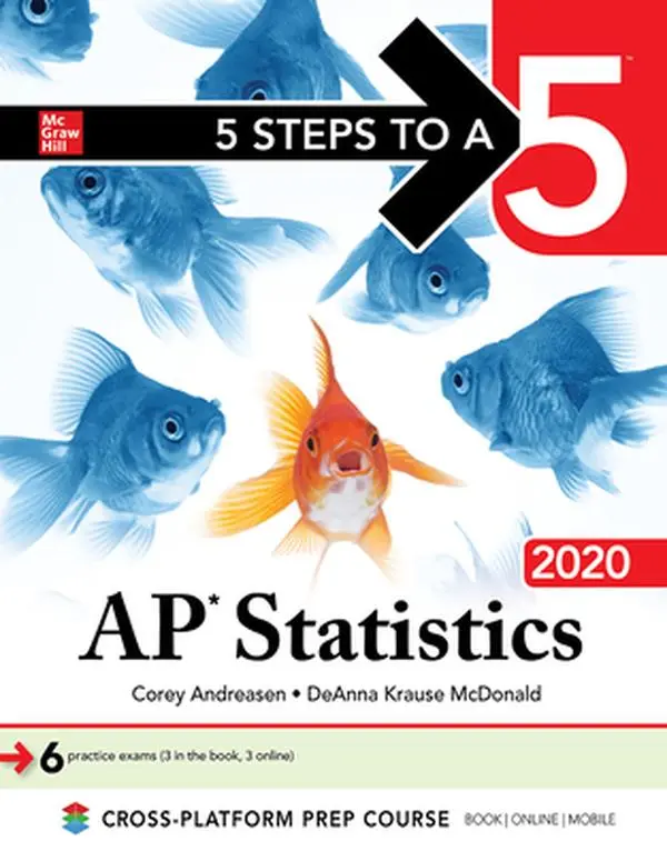 USED-5 Steps to a 5: AP Statistics 2020 by Andreasen, Corey (Paperback)