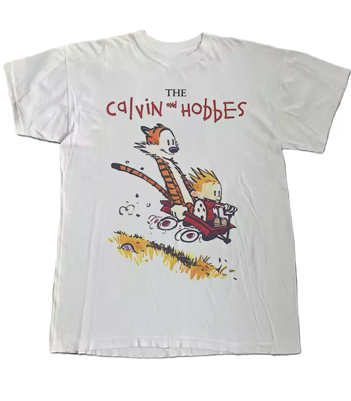 FUNNY THE CALVIN & HOBBES Lovely Gift Unisex T-Shirt 1 Side