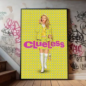 Clueless 30th Anniversary Poster, Premium Poster, Film Fans Collectibles, Popular Movie Poster for Gift
