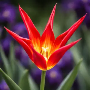 Acuminata Tulip Bulbs for Fall Planting – Unique Red Flame Tulips – Spring Flowering Bulbs