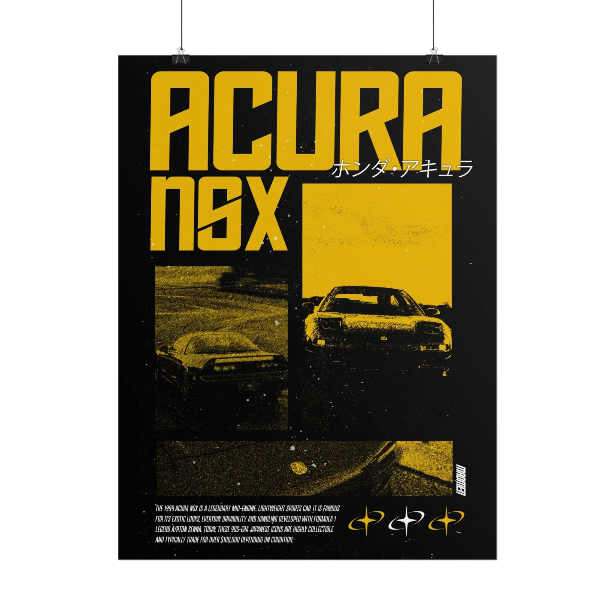 Acura NSX Poster
