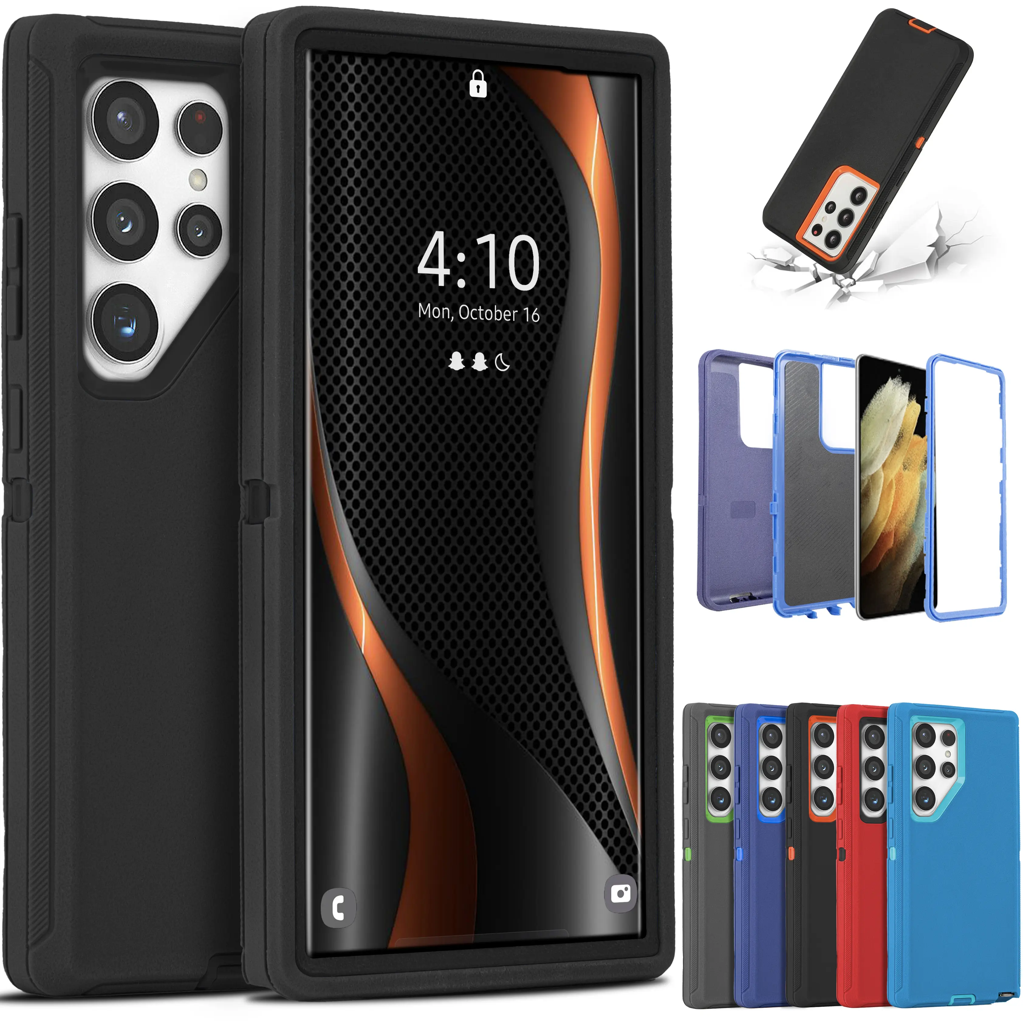 Heavy Duty Shockproof Case For Samsung Galaxy S26 S25 S24 S23 S22 S21 Plus Ultra Rugged Cover