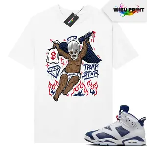 Tshirt Sneaker Match Tees Shirt White Trapstar Angel