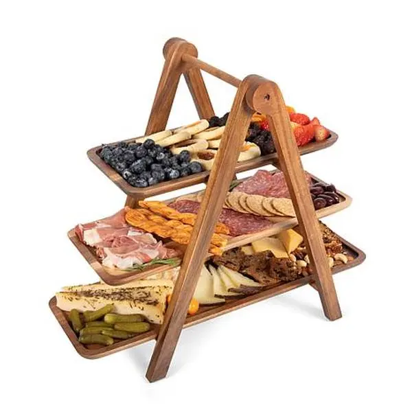 Toscana by Picnic Time Serving Ladder (Acacia Wood) Toscana by Picnic Time Serving Ladder (Acacia Wood)
