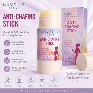 Women's Anti-Chafing Body Care Stick - Smooth Glide, Non-Greasy Moisturizing Balm for Running, Travel & Daily Use