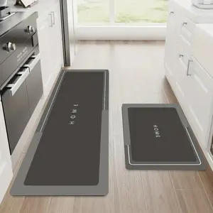 Simple Long Kitchen Non-slip Carpet Diatom Mud Printing Bathroom Absorbent Mat Restaurant Soft Mat Toilet Mat Door Mat Water Absorbent Mat