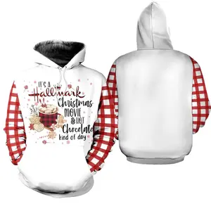 Christmas Hallmark All Over Print 3D Hoodie