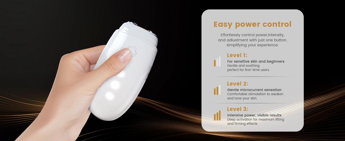 Avorla & Aphrona Cordless Galvanic SPA EMS Facial Device Micro-Current Face Tool FDA Cleared Boost Absorption Skin Lifting Rechargeable Skincare Tool with LED Indicators Black Care Tool Set Micro-Infuser