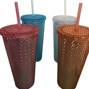 Single 24 oz Diamond Tumblers