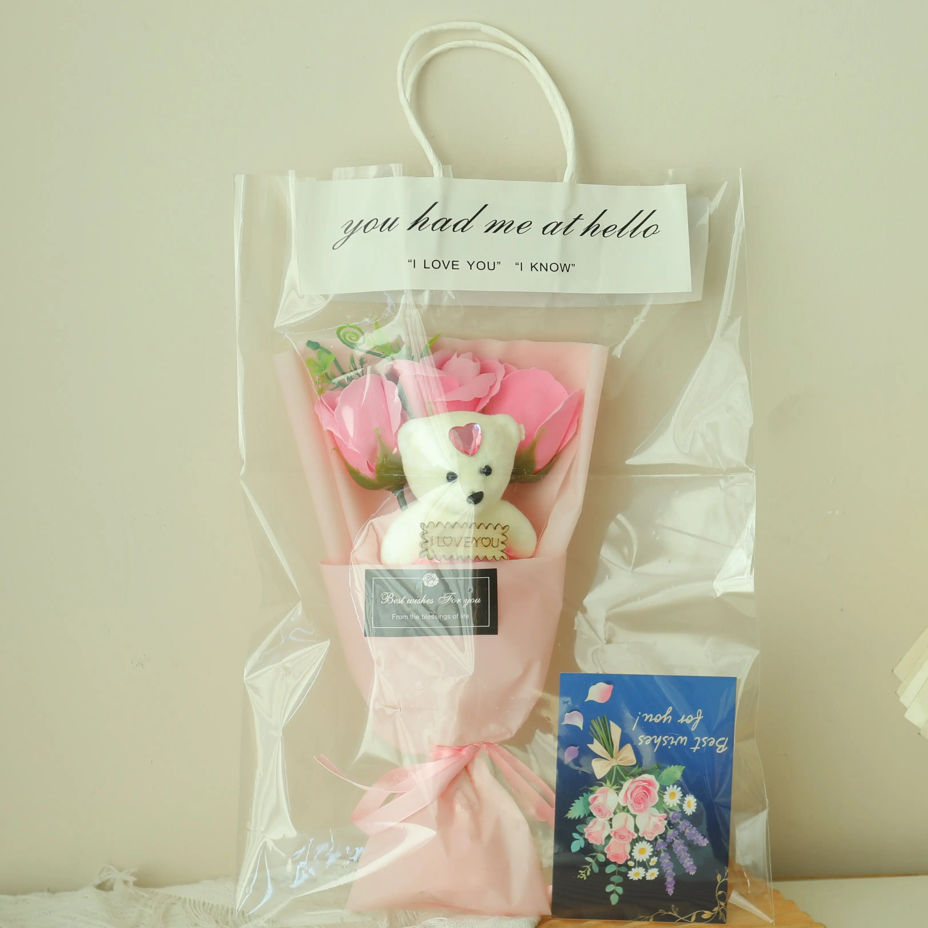 Novelty Doll & Bouquet Gift Set - 1 Set of Doll Bouquets, Versatile Festive & Party Gift for Birthdays, Christmas, Special Occasions, Ideal for Children, Partners (Home & Party Supplies), Novelty Gift