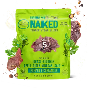 Pepper Coriander Steak Slices 3.2 oz (Original Flavor-New Color)