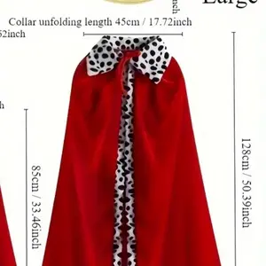 Cruella Devil Costume for Women - S, M, L Sizes