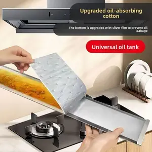 Thickened oil-absorbing cotton type silver gray film kitchen oil-absorbing paper for range hoods and oil tank pads