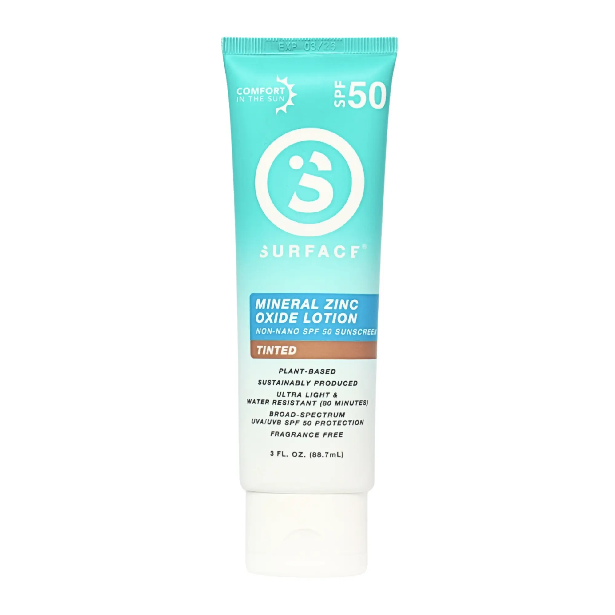SPF50 Mineral Sunscreen Lotion 3oz. - Tinted