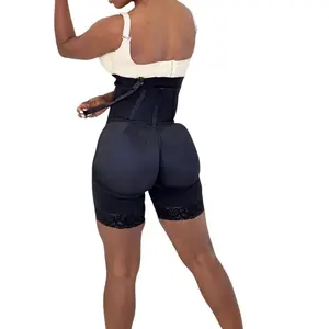 Dange a- no back High-Waisted Tummy Control Shapewear with Lace Trim for Women