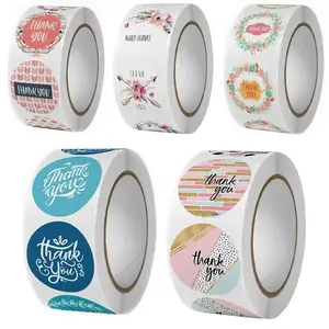 500pcs Cute Smiley Face Stickers Roll, 2.5cm Waterproof Paper Labels, Sticky Labels, DIY Reward Tags for Teachers, Classroom Supplies, Party Favors, Self Adhesive Stickers