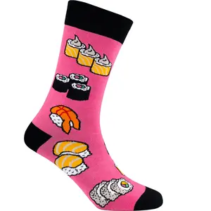Sushi Natural Bamboo Knit Socks