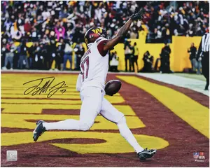 Terry McLaurin Washington Commanders Autographed 16" x 20" Touchdown Photograph - Fanatics Authentic Certified