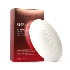 JOYLUX SHEbar Intimate Soap Infused with Coconut, Argan & Avocado Oils for Smooth Nourishing Cleansing 90.7g