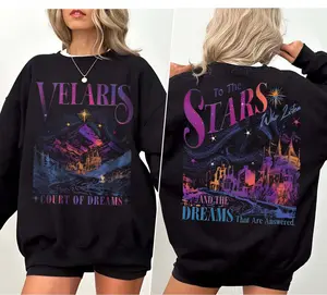 Velaris City of Starlight Sweatshirt, The Night Court Sweater, Bookish Gift, City Of Starlight Acotar Merch