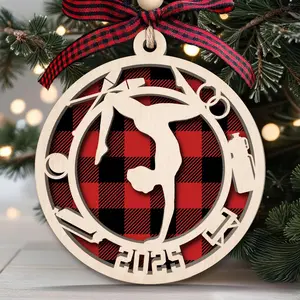 Gymnastics Gifts - Gymnastics Gifts for Girls, Boys, , Lovers, Team - Gymnasts Ornaments for Christmas Tree, Gymnastic Ornaments - Gymnast Christmas Ornament -  Ornament 2025