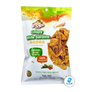 Chaolay Crispy White Sardine, Larb Flavor (3.53 oz) ชาวเล ปลาซาร์ดีนกรอบรสลาบ