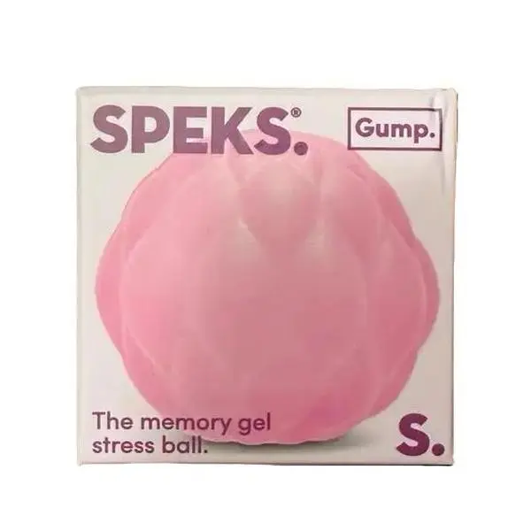 Authentic SPEKS Brand Moon Jelly Stress Ball - Gump Surface, Memory Gel Quilt Core, Squeeze Ball Stress Relief Toy for Sensory Activities, Collecting, Enhancing Sensory Enjoyment