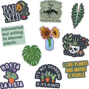 Plants Sticker Extra Large Stickers for Adults Funny Adhesives with Memes Funny Stickers with Colorful Graphic Decals Funny Sarcastic  Multi