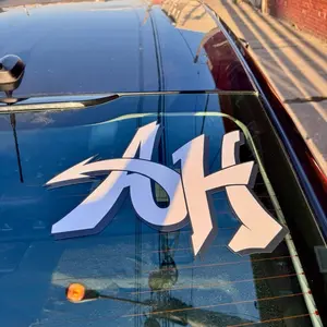 AutoHolic Corner Sticker