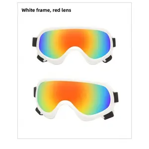 Dog Sunglasses Uv400 Protection, Adjustable Pet Goggles for Wind and Dust, Suitable for Small Medium Large Dogs, Outdoor Activities