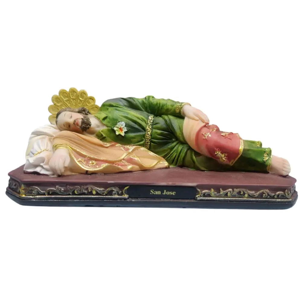 San Jose Dormido 8" inches Tall 25306-8 Sleeping St Joseph Statue - Statue Saint Catholic Figure Brand New  Religious Decor