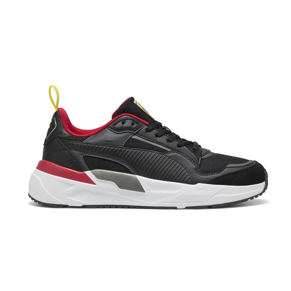 PUMA Mens Scuderia Ferrari Trinity 2 Lace Up Sneakers Shoes Casual - Black