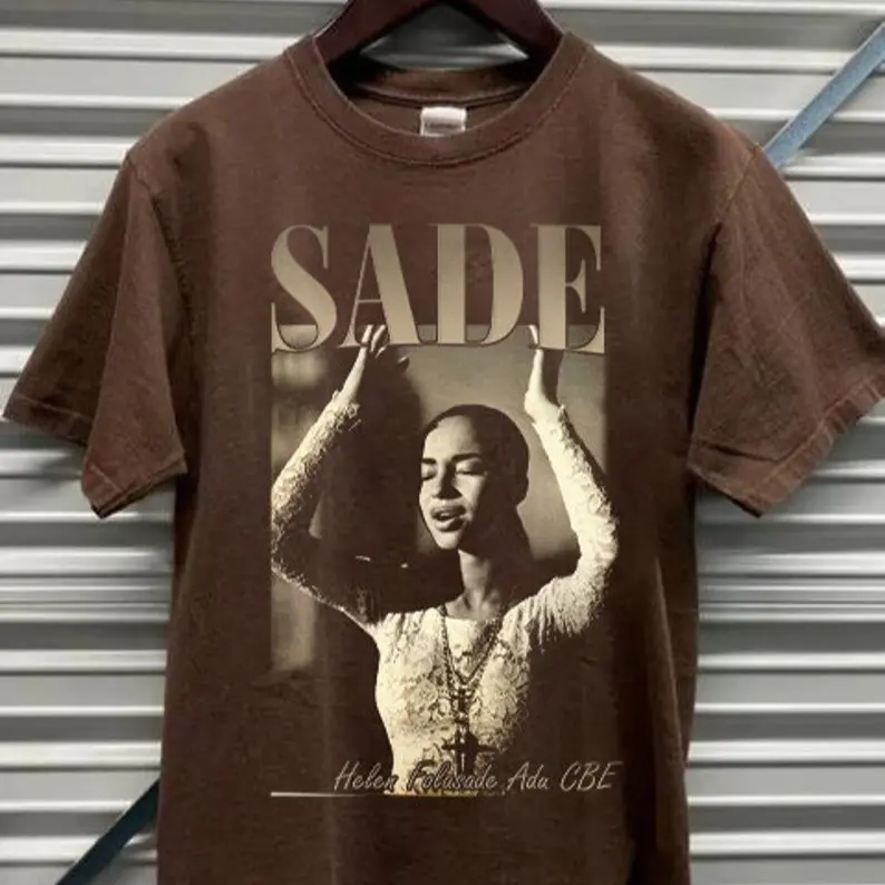 SADE ADU T-SHIRT - Graphic Sade Adu Tee, Classic Unisex Style