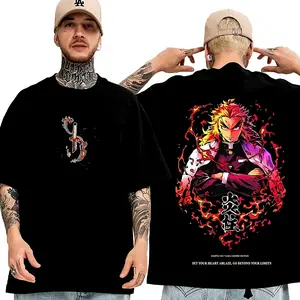 Reng0kee Character Shirt, Demonn Slayerr Tee, Anime Color Sweatshirt, Unisex 2024 Hoodie Menswear Top Menswear Top