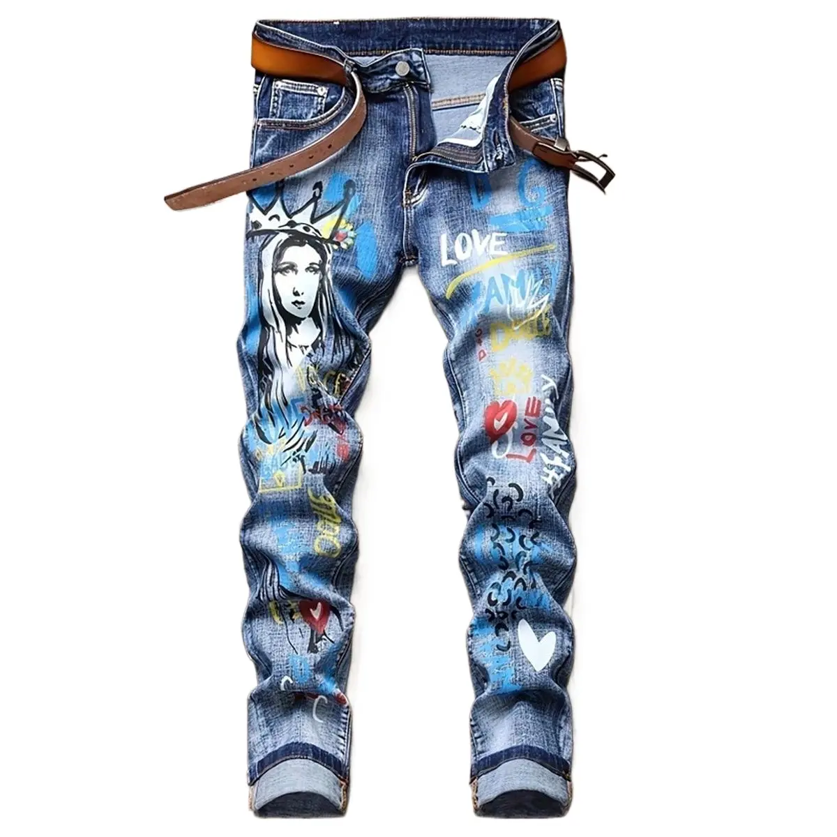 Men's Durable Denim For Streetwear & Hip Hop Men Jeans Para Hombre,Designer Jeans For Men,Fashion Mens Clothing,Graphic Jeans Straight-Leg Wide-Leg Stretch All-Season Streetwear Y2K Vintage Wash Men's Star Patchwork Casual Shorts Men's Ripped Skinny Denim