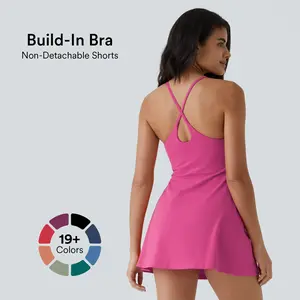 Halara Softlyzero Plush Backless Active Dress Shorts Activewear