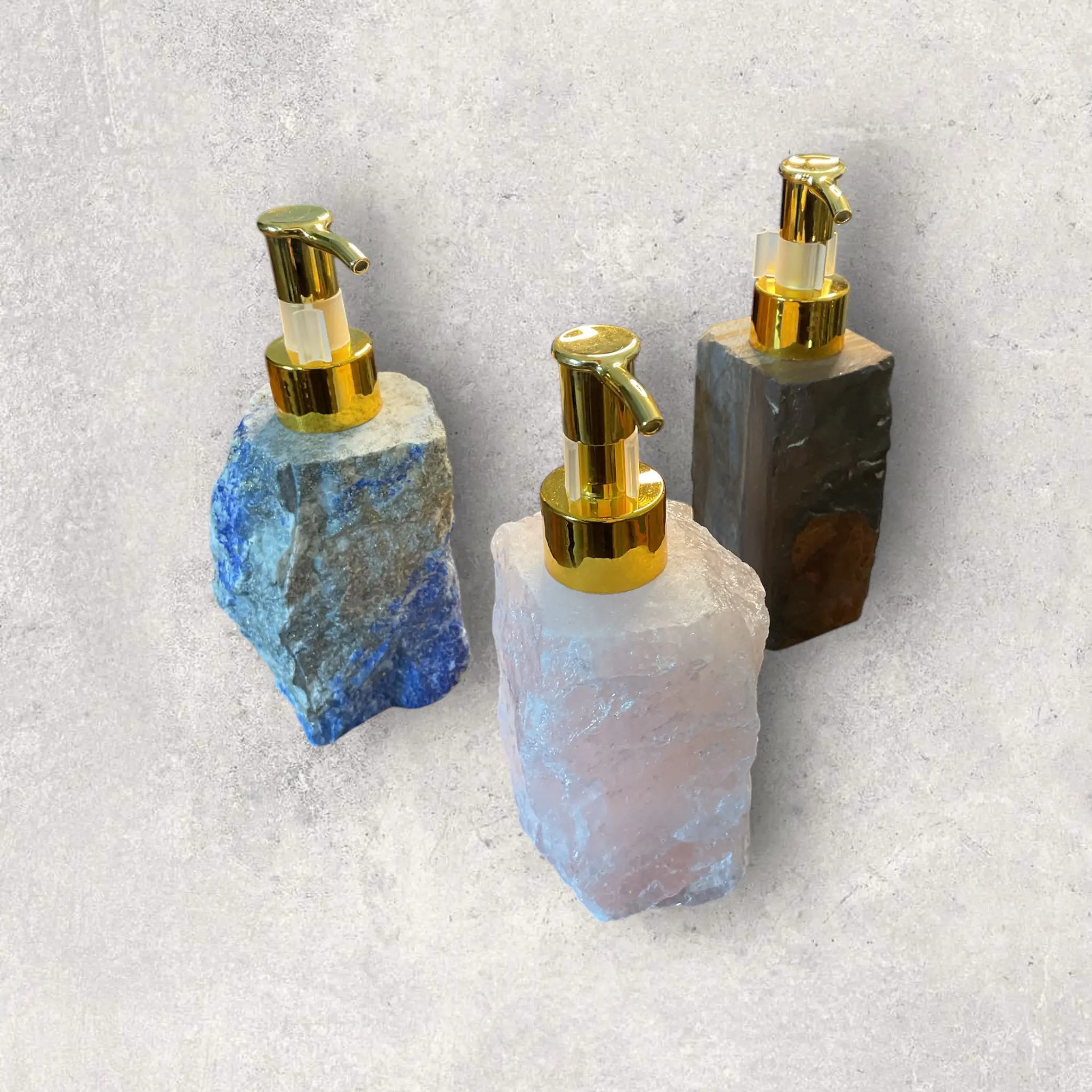 All Natural Stone Soap Dispenser