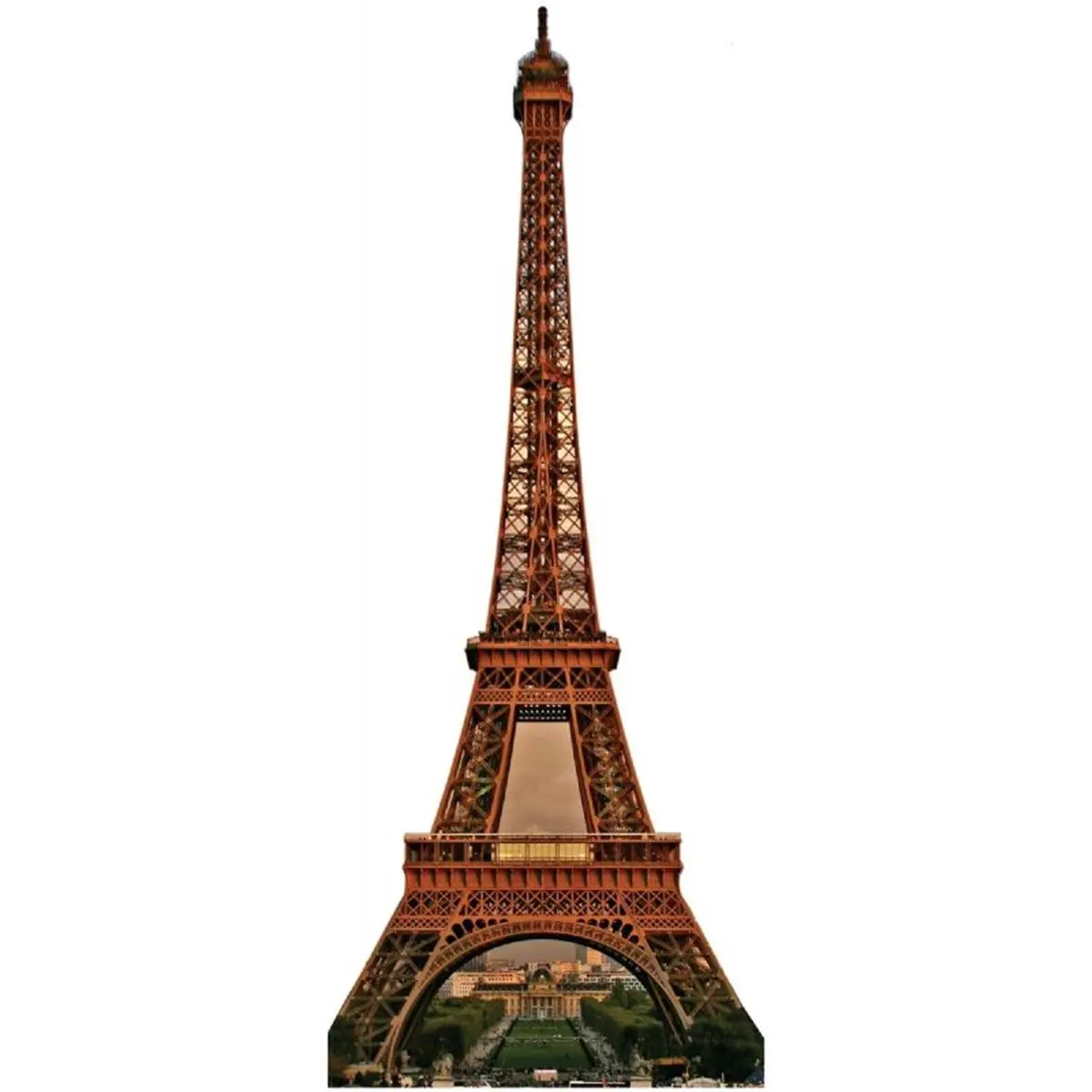 212 MAIN Large-Size Eiffel Tower Cardboard Cutout, Wall-Mountable Decorative Home Supply for Living Room, Door Display