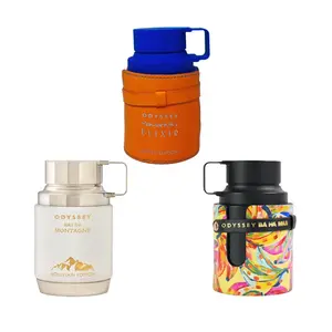 Armaf Odyssey 3-Pack Perfume Set | Mandarin Sky Elixir + Montagne + Ba Ha Mas Eau de Parfum 3.4 oz Each | Long Lasting Citrus, Vanilla & Amber Fragrances for Men & Unisex